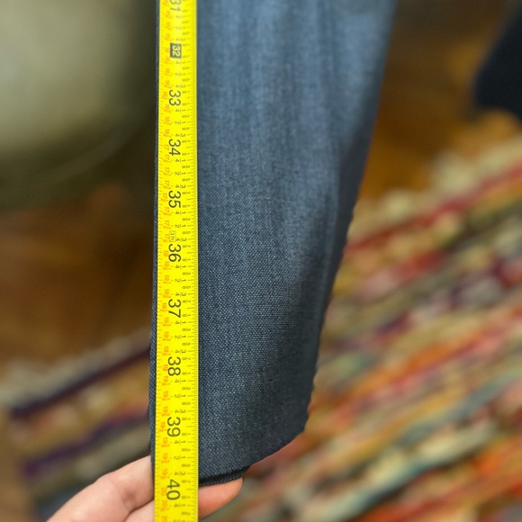 “Without Prejudice” KILBURN SLIM FIT BLUE WOOL MEN SUIT - Picture 9 of 16